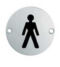 CARLISLE BRASS SEX1011BSS 76 X 1.5MM MALE SYMBOL - FACE FIX 