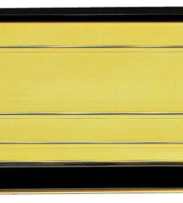 Carlisle Brass SL2 Letter Plate- (Sleeved) To Suit Doors 1 3/8 To 2 1/2 Thick 292mm X 64mm