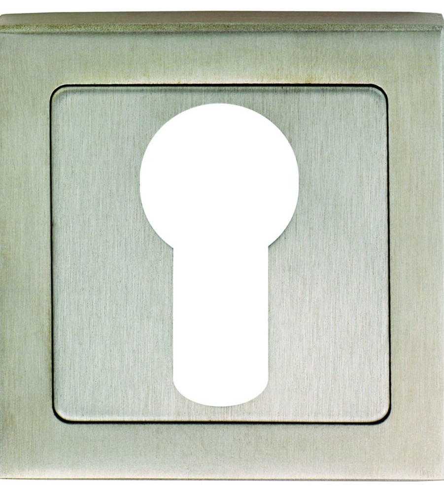 CARLISLE BRASS SSE1405SSS/DUO ESCUTCHEON EURO PROFILE ON CONCEALED FIX SQUARE ROSE G304  52 X 8