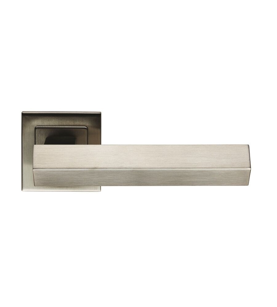 CARLISLE BRASS SSL1424SSS ARMAS DESIGNER LEVER ON SQUARE SPRUNG ROSE - HESO SPINDLE G304  52 X 52 X 7MM - SET