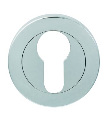 Carlisle Brass SW102BSS Steelworx – Escutcheon Euro Profile On Concealed Fix Round Rose 50 X 6