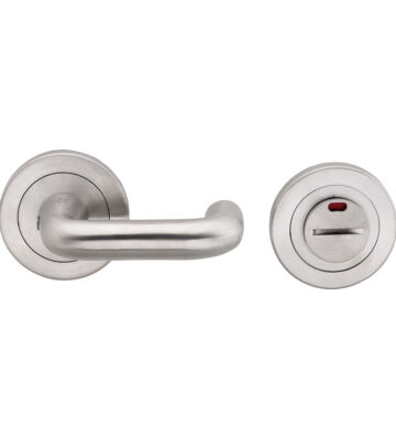 Carlisle Brass SW105-ISSS Steelworx Disabled Thumbturn & Release 50mm X 6mm With Indicator – Set