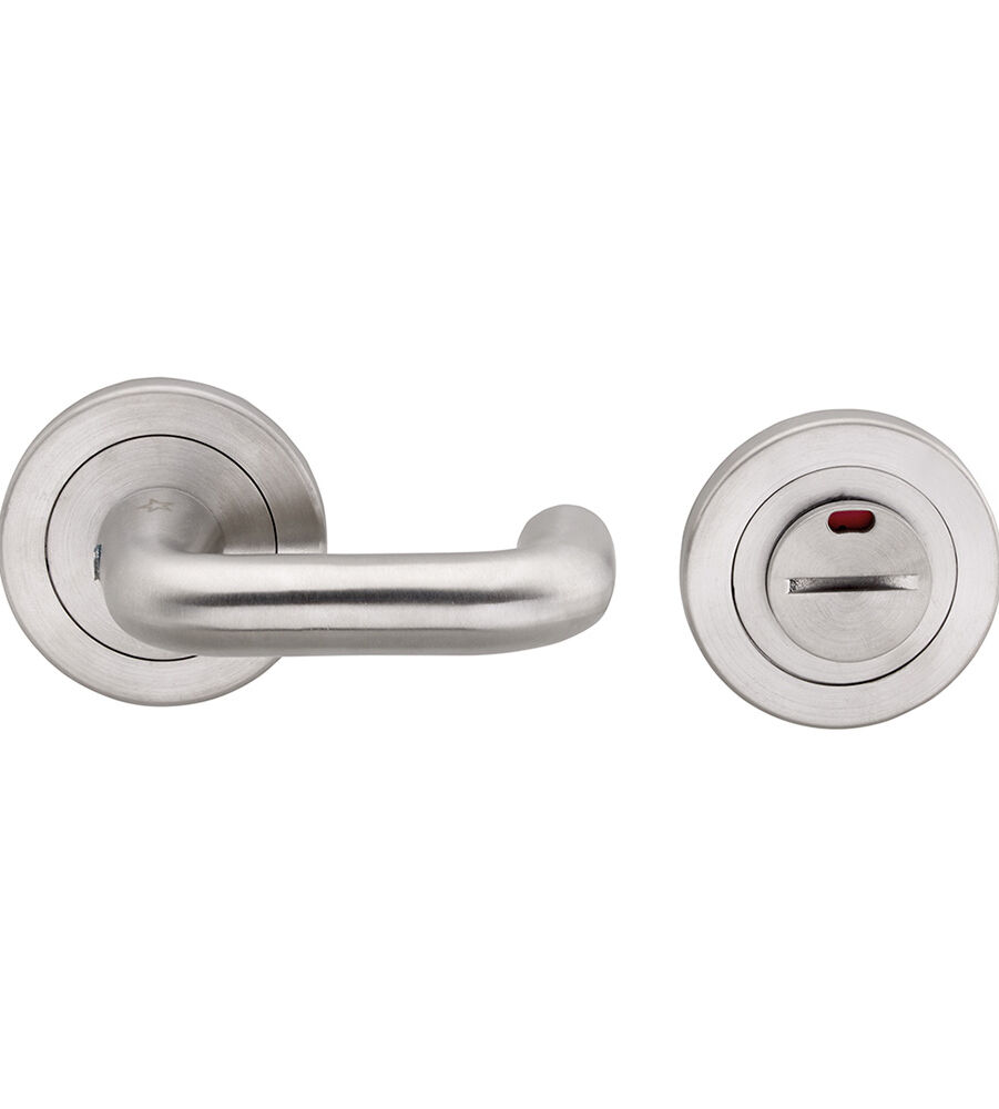 CARLISLE BRASS SW105-ISSS STEELWORX DISABLED THUMBTURN & RELEASE 50MM X 6MM WITH INDICATOR - SET