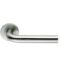 CARLISLE BRASS SW10SSS STEELWORX 16MM DIA STRAIGHT LEVER ON 50MM X 6MM CONCEALED BALL BEARING ROSE - (TUBULAR) - PAIR