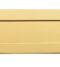 CARLISLE BRASS SWE1036S/PVD 257 X 80 X 3MM LETTER PLATE G316 (220MM C/C)