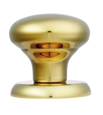 Carlisle Brass SWE1040PVD Round Centre Door Knob On Concealed Fix Round Rose