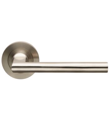 Carlisle Brass SWL1120SSS Steelworx Soho Lever On Concealed Fix Round Rose – Pair