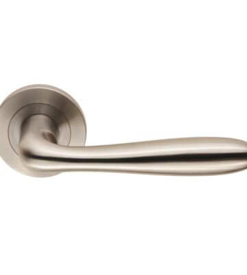 Carlisle Brass SWL1127SSS Steelworx Peninsula Lever On Concealed Fix Round Rose – Pair