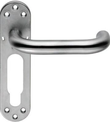 Carlisle Brass SWLP123SSS Sw123sss Lever On Inner Steel Backplate – Pairs- Satin G316 140 – Pair