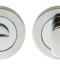 CARLISLE BRASS SWT1016BSS STEELWORX SWL TURN & RELEASE ON CONCEALED FIX ROUND ROSE - SET