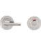 CARLISLE BRASS SWT1025-ISSS STEELWORX SWL TURN & RELEASE ON CONCEALED FIX ROUND ROSE WITH INDICATOR (LARGE TURN)  - SET