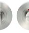 CARLISLE BRASS SWT4105-ISSS STEELWORX SWT TURN & RELEASE ON CONCEALED FIX ROUND ROSE WITH INDICATOR (SMALL TURN) - SSS (53 X 8MM)  - SET