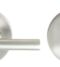 CARLISLE BRASS SWT4107-ISSS STEELWORX SWT TURN & RELEASE ON CONCEALED FIX ROUND ROSE WITH INDICATOR (LARGE TURN) - SSS (53 X 8MM)  - SET