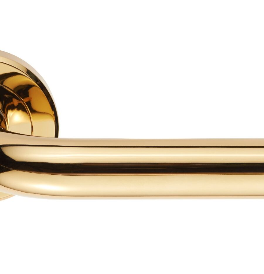 CARLISLE BRASS SZ500PVD DDA COMPLIANT LEVER ON ROSE 52MM ROSE - Pair