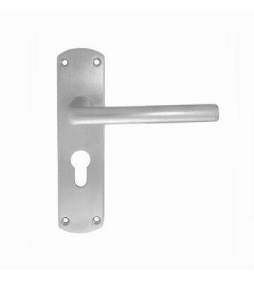 Carlisle Brass SZC011YSC Serozzetta Uno Lever On Backplate – Lock Euro Profile 47.5mm C/C 42mm X 170mm – Pair