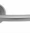CARLISLE BRASS SZC020SC SEROZZETTA DOS LEVER ON CONCEALED FIX PUSH ON ROUND ROSE  52MMDIA - PAIR