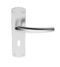 CARLISLE BRASS SZC021SC SEROZZETTA DOS LEVER ON BACKPLATE - LOCK 57MM C/C  42MM X 170MM - PAIR