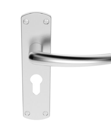 Carlisle Brass SZC021YSC Serozzetta Dos Lever On Backplate – Lock Euro Profile 47.5mm C/C 42mm X 170mm – Pair