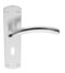 CARLISLE BRASS SZC031SC/BP SEROZZETTA TRES LEVER ON BACKPLATE - LOCK 57MM C/C  42MM X 170MM - PAIR