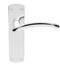 CARLISLE BRASS SZC032CP/BP SEROZZETTA TRES LEVER ON BACKPLATE - LATCH   42MM X 170MM - PAIR