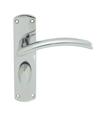 Carlisle Brass SZC033CP/BP Serozzetta Tres Lever On Backplate – Bathroom 57mm C/C 42mm X 170mm – Pair