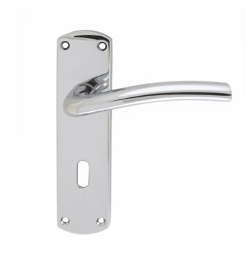 Carlisle Brass SZC041CP Serozzetta Cuatro Lever On Backplate – Lock 57mm C/C 42mm X 170mm – Pair