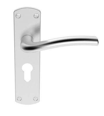 Carlisle Brass SZC041YSC Serozzetta Cuatro Lever On Backplate – Lock Euro Profile 47.5mm C/C 42mm X 170mm – Pair