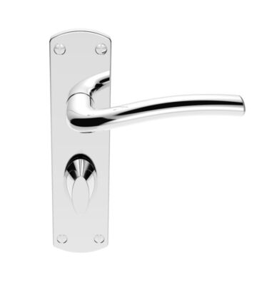 Carlisle Brass SZC043CP Serozzetta Cuatro Lever On Backplate – Bathroom 57mm C/C 42mm X 170mm – Pair