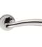 CARLISLE BRASS SZC050CP SEROZZETTA CINCO LEVER ON CONCEALED FIX PUSH ON ROUND ROSE  52MMDIA - PAIR