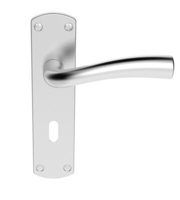 Carlisle Brass SZC051SC Serozzetta Cinco Lever On Backplate – Lock 57mm C/C 42mm X 170mm – Pair