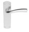 CARLISLE BRASS SZC052SC SEROZZETTA CINCO LEVER ON BACKPLATE - LATCH   42MM X 170MM - PAIR