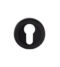 CARLISLE BRASS SZM001MB SEROZZETTA EURO PROFILE ESCUTCHEON ON CONCEALED FIX ROUND ROSE 