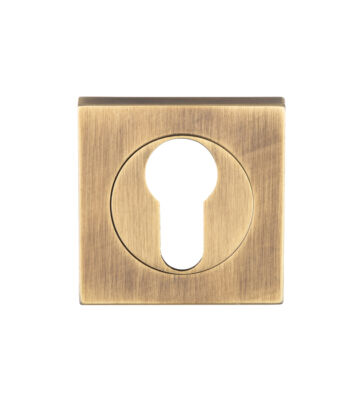 Carlisle Brass SZM001SQAB Serozzetta Euro Profile Escutcheon On Concealed Fix Square Rose