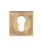 CARLISLE BRASS SZM001SQAB SEROZZETTA EURO PROFILE ESCUTCHEON ON CONCEALED FIX SQUARE ROSE