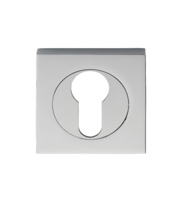 Carlisle Brass SZM001SQCP Serozzetta Euro Profile Escutcheon On Concealed Fix Square Rose 52mm