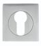 CARLISLE BRASS SZM001SQSC SEROZZETTA EURO PROFILE ESCUTCHEON ON CONCEALED FIX SQUARE ROSE 52MM