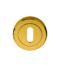 CARLISLE BRASS SZM003PVD SEROZZETTA LOCK PROFILE ESCUTCHEON ON CONCEALED FIX ROUND ROSE 52MM