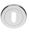 CARLISLE BRASS SZM003SC SEROZZETTA LOCK PROFILE ESCUTCHEON ON CONCEALED FIX ROUND ROSE 52MM