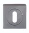 CARLISLE BRASS SZM003SQBN SEROZZETTA LOCK PROFILE ESCUTCHEON ON CONCEALED FIX SQUARE ROSE 52MM
