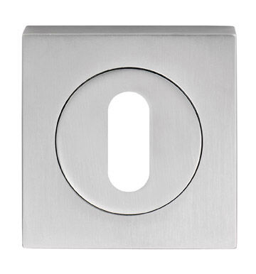 Carlisle Brass SZM003SQCP Serozzetta Lock Profile Escutcheon On Concealed Fix Square Rose 52mm