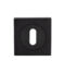 CARLISLE BRASS SZM003SQMB SEROZZETTA LOCK PROFILE ESCUTCHEON ON CONCEALED FIX SQUARE ROSE