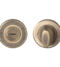 CARLISLE BRASS SZM004AB SEROZZETTA TURN & RELEASE ON CONCEALED FIX ROUND ROSE (4.9 X 70MM SPINDLE)   - SET