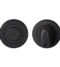 CARLISLE BRASS SZM004MB SEROZZETTA TURN & RELEASE ON CONCEALED FIX ROUND ROSE (4.9 X 70MM SPINDLE)   - SET