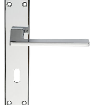 Carlisle Brass SZM034CP Serozzetta Zone Lever On Backplate – Lock 57mm C/C 180mm X 40mm – Pair