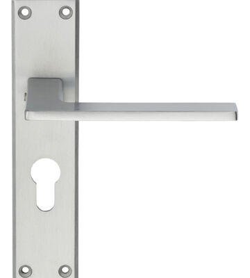 Carlisle Brass SZM034YSC Serozzetta Zone Lever On Backplate – Euro Profile 47.5mm C/C 180mm X 40mm – Pair