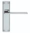 CARLISLE BRASS SZM035CP SEROZZETTA ZONE LEVER ON BACKPLATE - LATCH   180MM X 40MM - PAIR