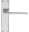 CARLISLE BRASS SZM035SC SEROZZETTA ZONE LEVER ON BACKPLATE - LATCH   180MM X 40MM - PAIR