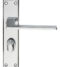 CARLISLE BRASS SZM036CP SEROZZETTA ZONE LEVER ON BACKPLATE - BATHROOM 57MM C/C  180MM X 40MM - PAIR
