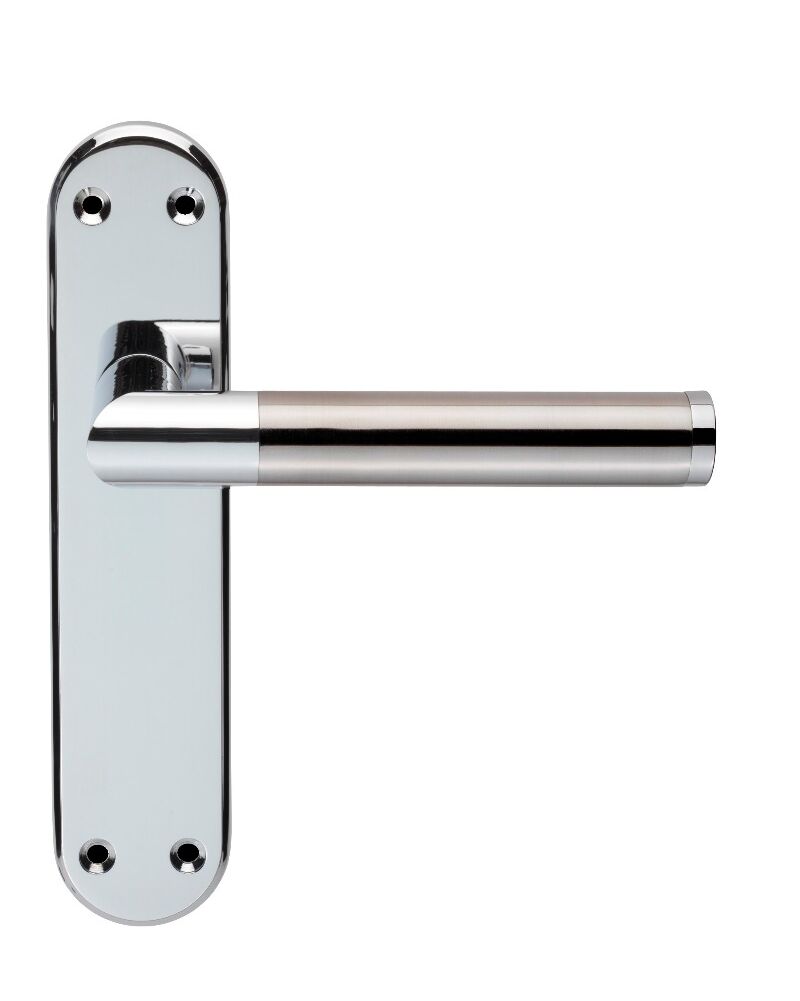 CARLISLE BRASS SZM045CPSN SEROZZETTA SCOPE LEVER ON BACKPLATE - LATCH   180 X 40 - PAIR