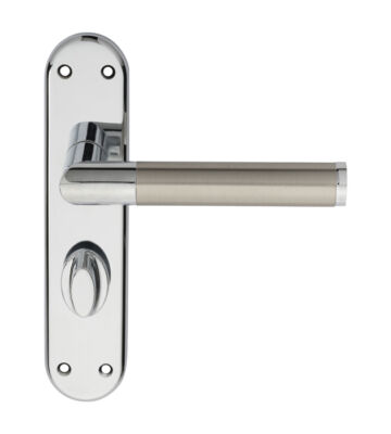 Carlisle Brass SZM046CPSN Serozzetta Scope Lever On Backplate – Bathroom 57mm C/C 180 X 40 – Pair